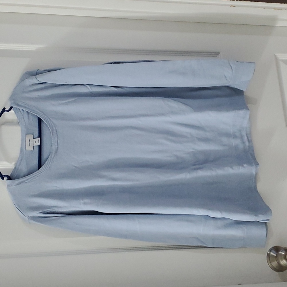 Light blue, Old Navy sweater, XXL